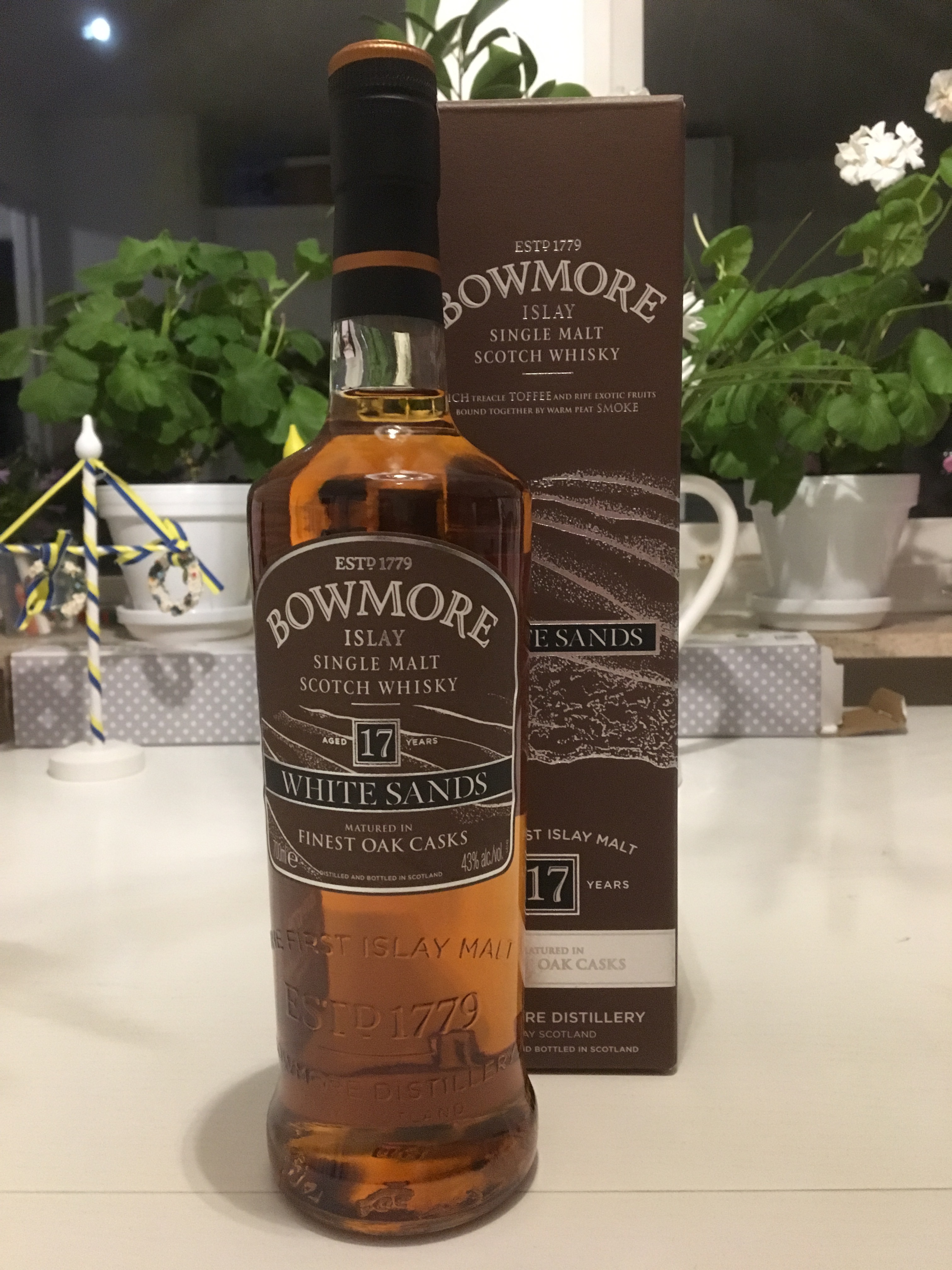 Bowmore 17 Years White Sands test | William's Whisky Database