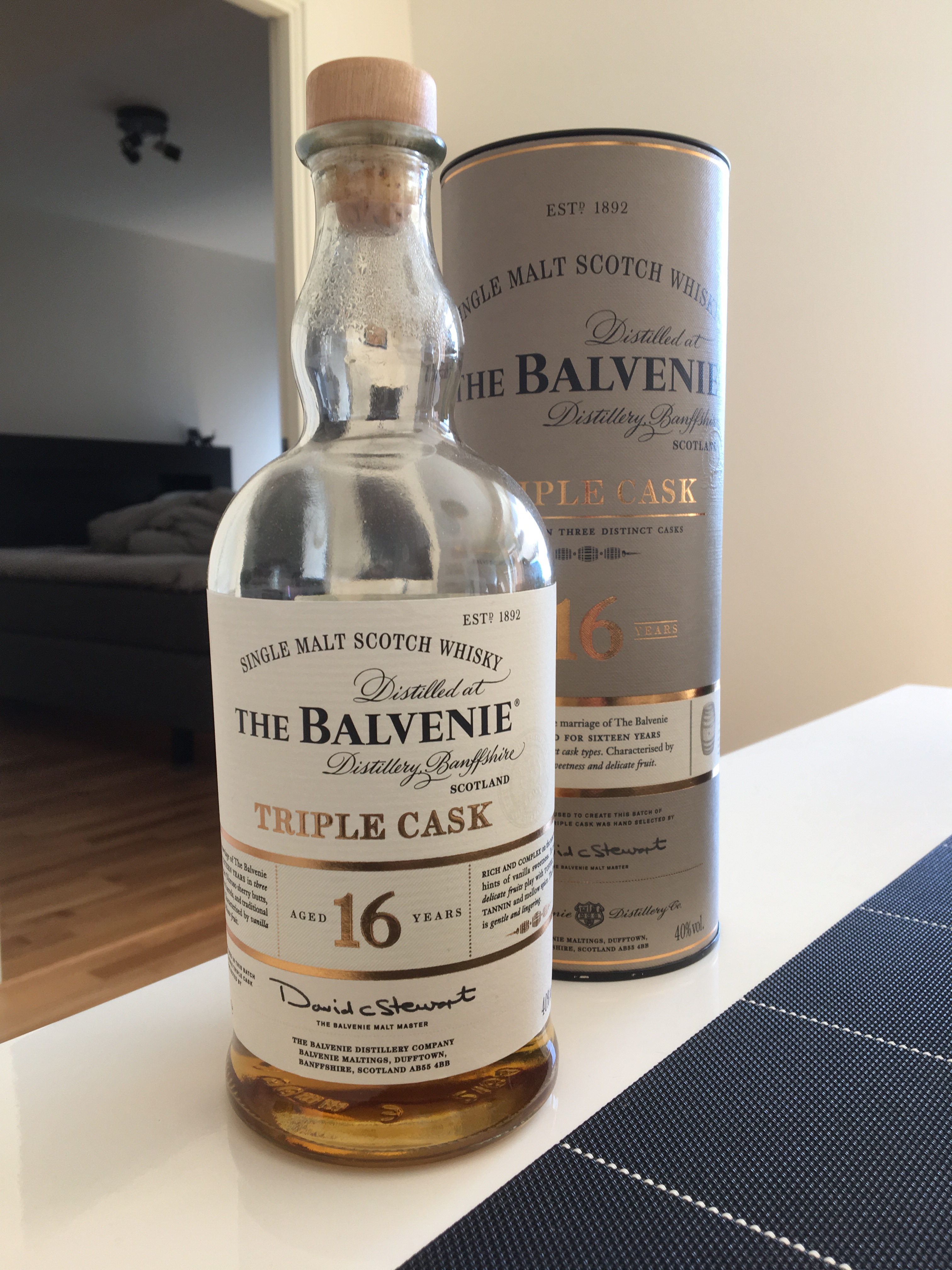 The Balvenie 16 YO – Triple Cask | William's Whisky Database