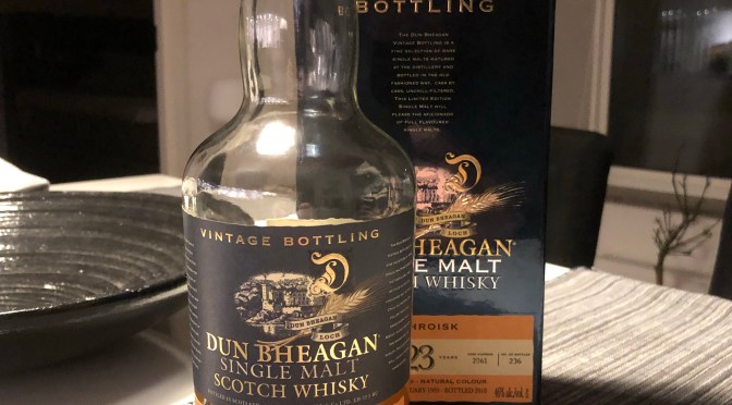 Auchroisk 23 YO (Dun Bheagan)