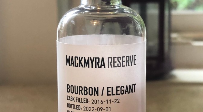 Mackmyra Reserve Bourbon/Elegant